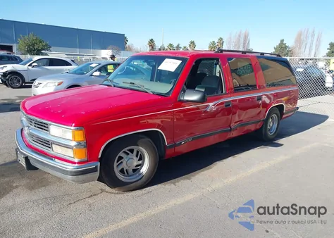 1997 Chevrolet Suburban 1500 from USA, damaged, VIN 3GNEC16R6VG170043